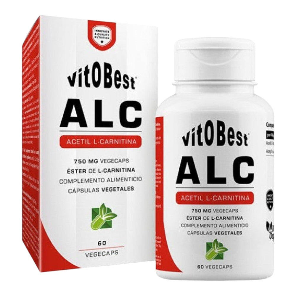 ALC (Acetyl L-karnityna) - 60 kapsułek roślinnych VitoBest