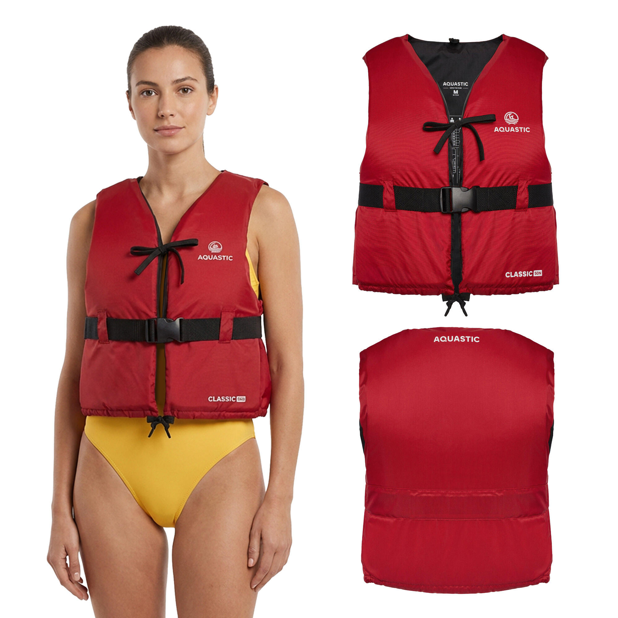 Kamizelka asekuracyjna AQUASTIC Classic 50N