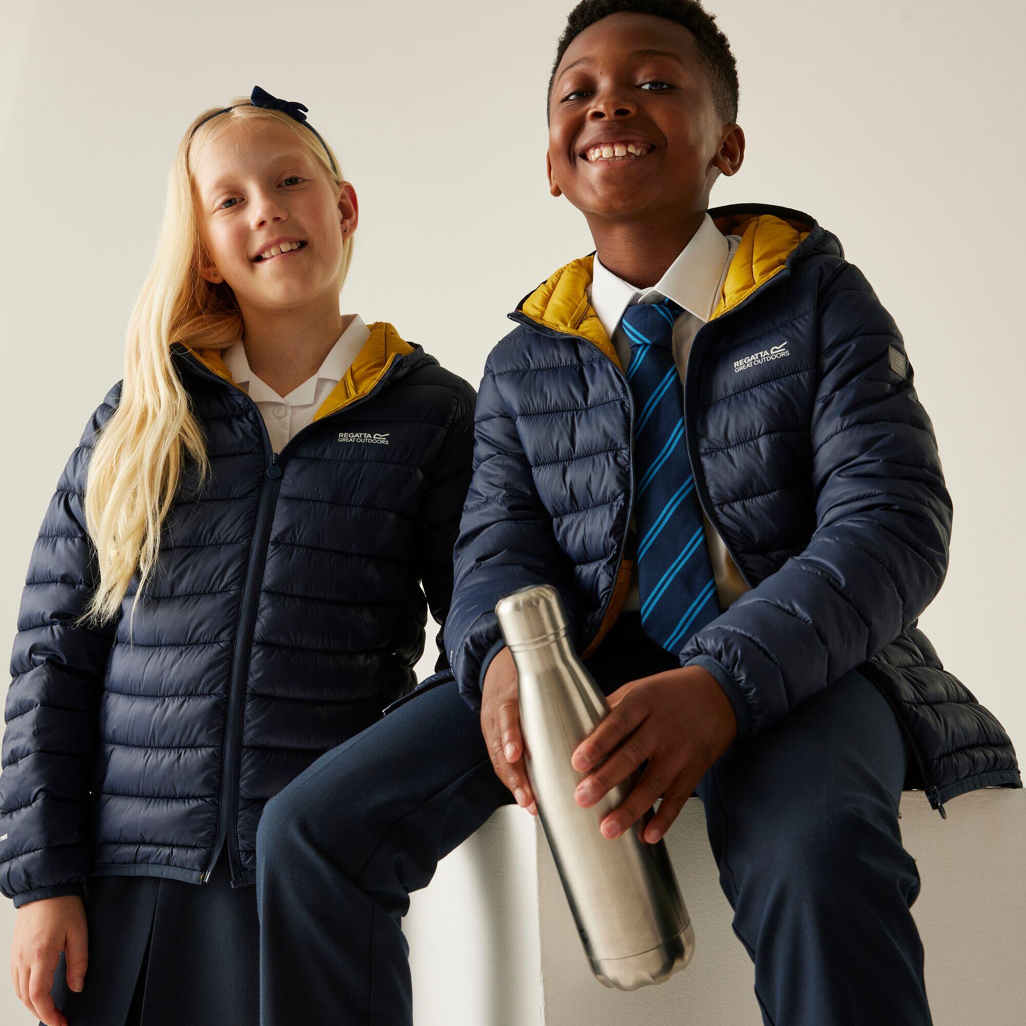 Marizion Kids Water Repellent Active Hooded Quilted Jacket Jacket