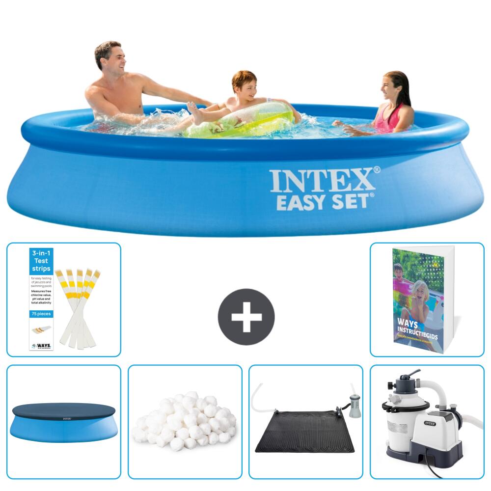 INTEX Basen Easy Set Okrągły - 305x61 cm - 7-częściowy S12