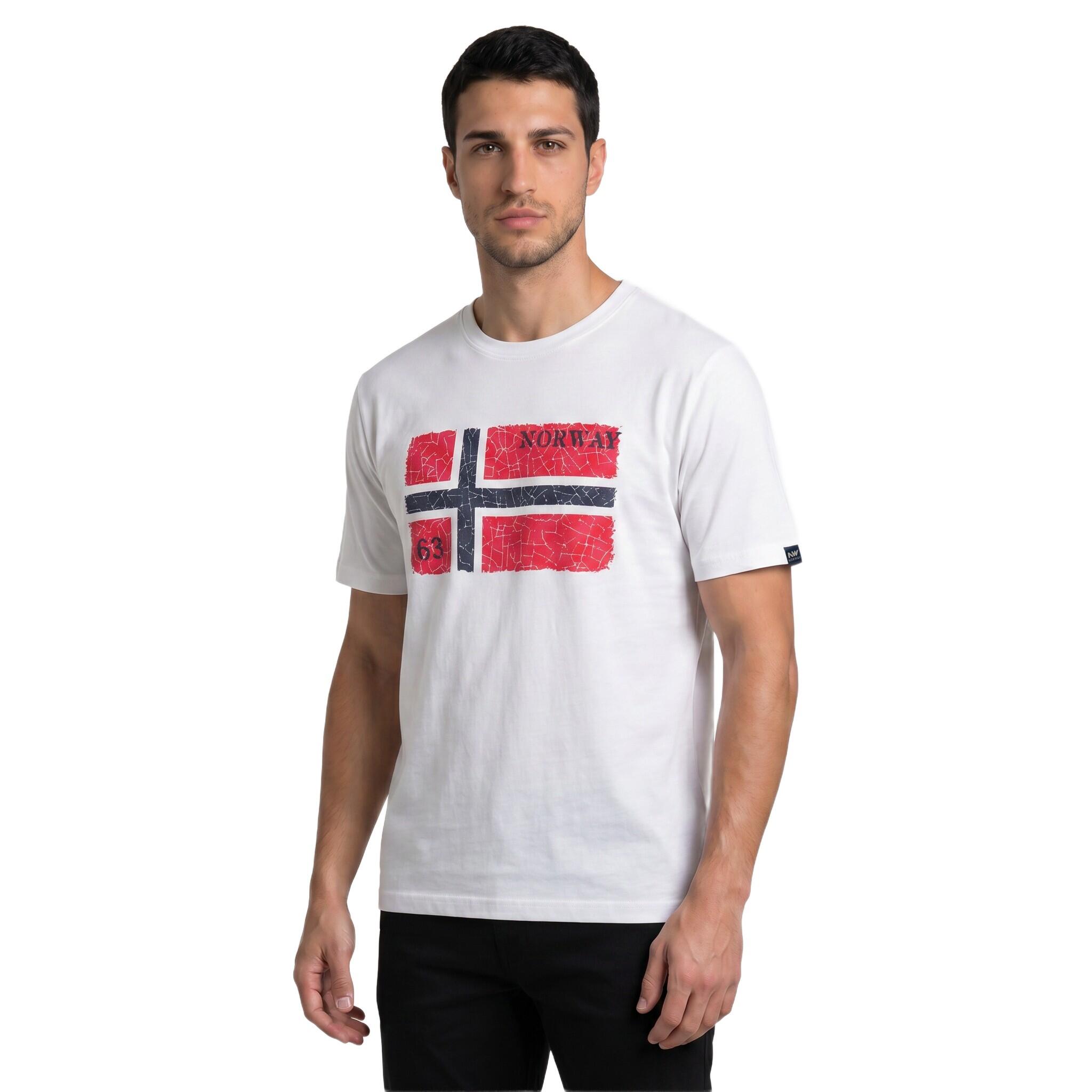 Koszulka z krótkim rękawem męska Norway
