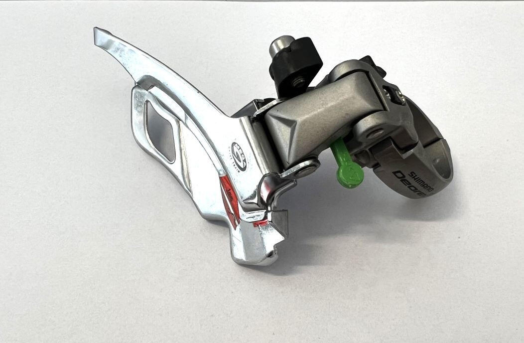 Przerzutka przednia Shimano Deore LX FD-M581 Dual Pull 34,9 mm + redukcja 31,8 m