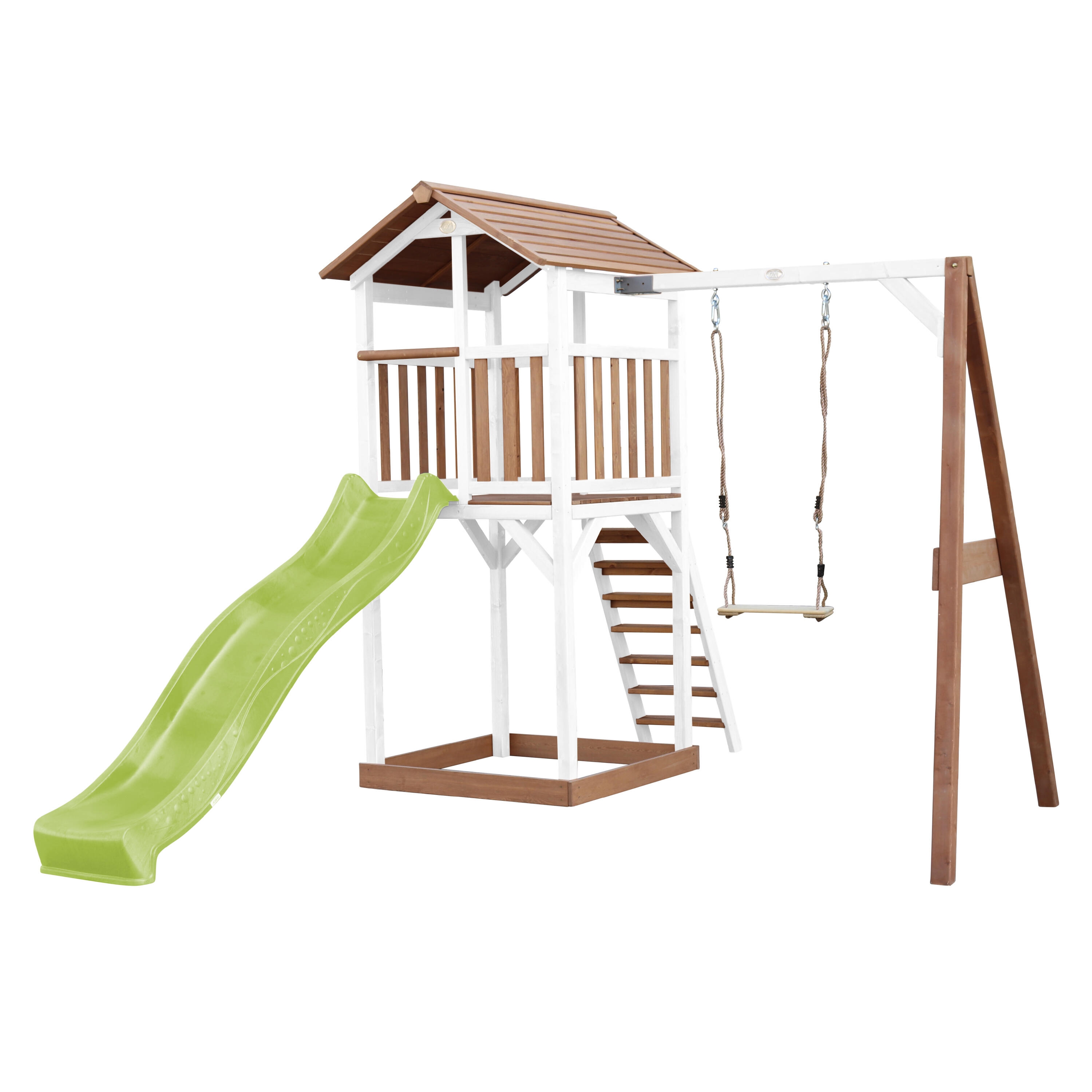 Plac zabaw AXI Beach Tower zjeżdżalnia, piaskownica