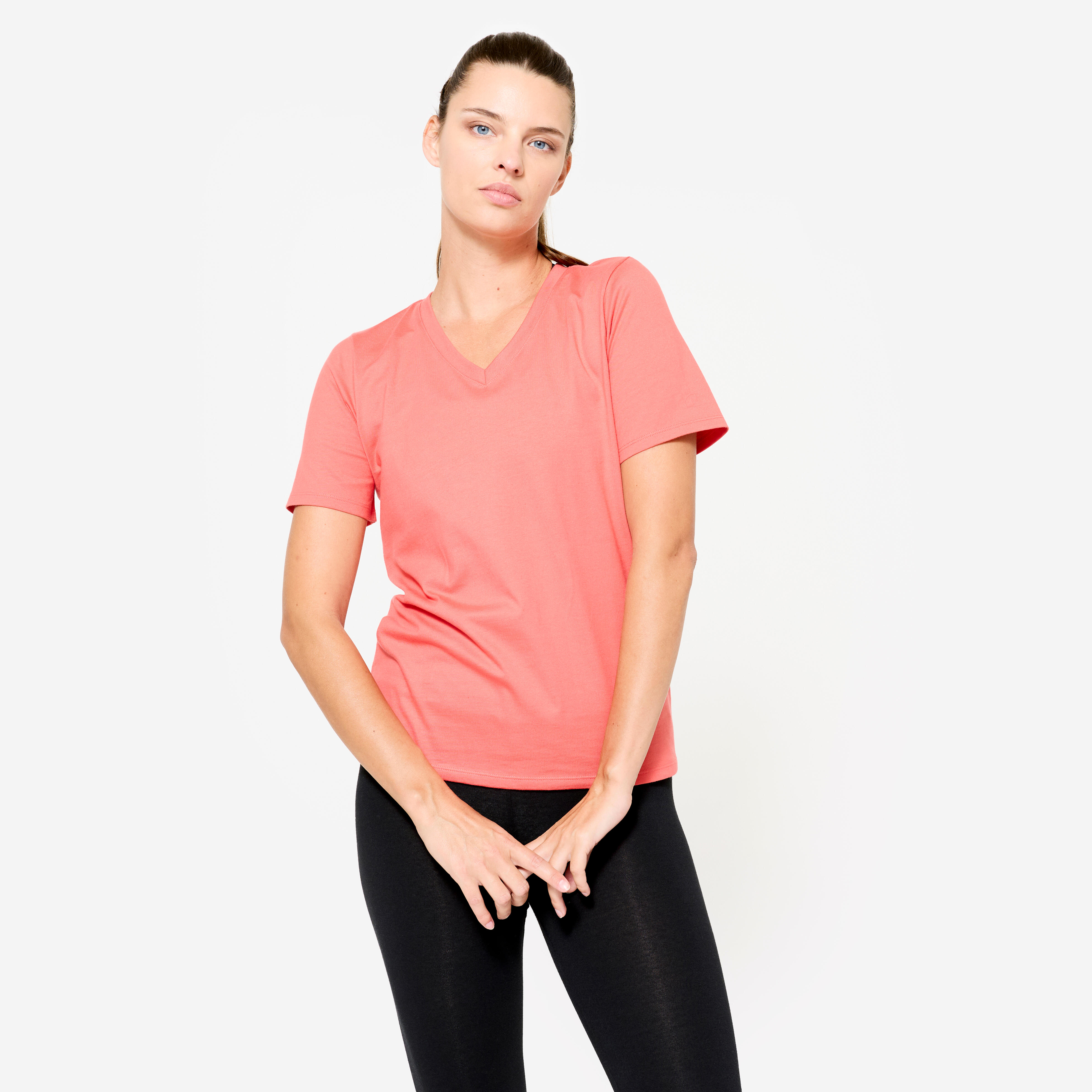 Koszulka z krótkim rękawem damska Domyos Gym & Pilates