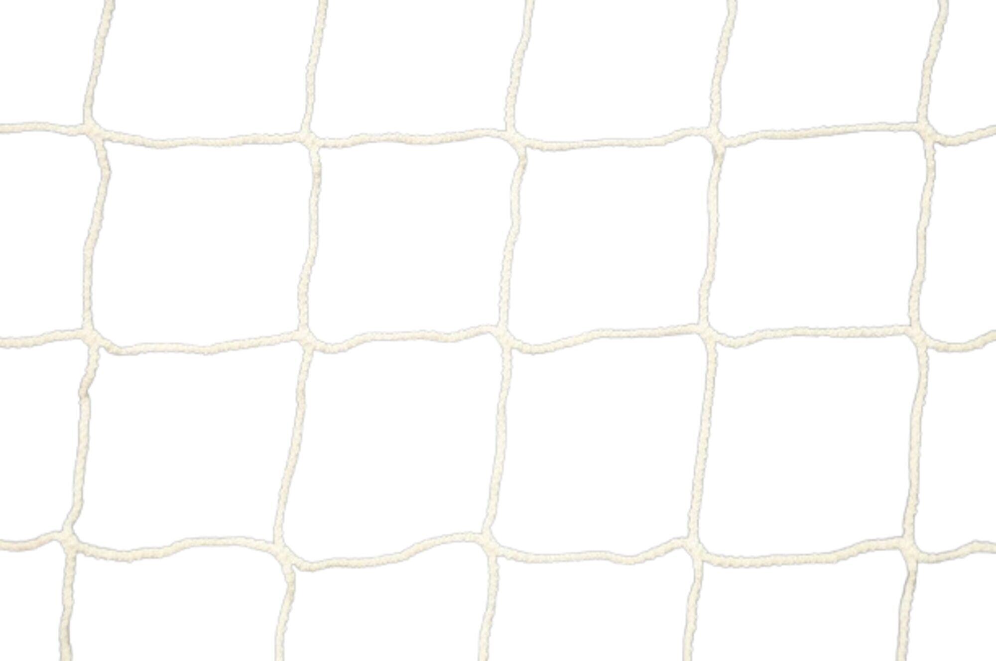 Siatka na bramki do piłki nożnej 3mm Biała - Bramek 7,32 x 2,44 x 2 x 2m