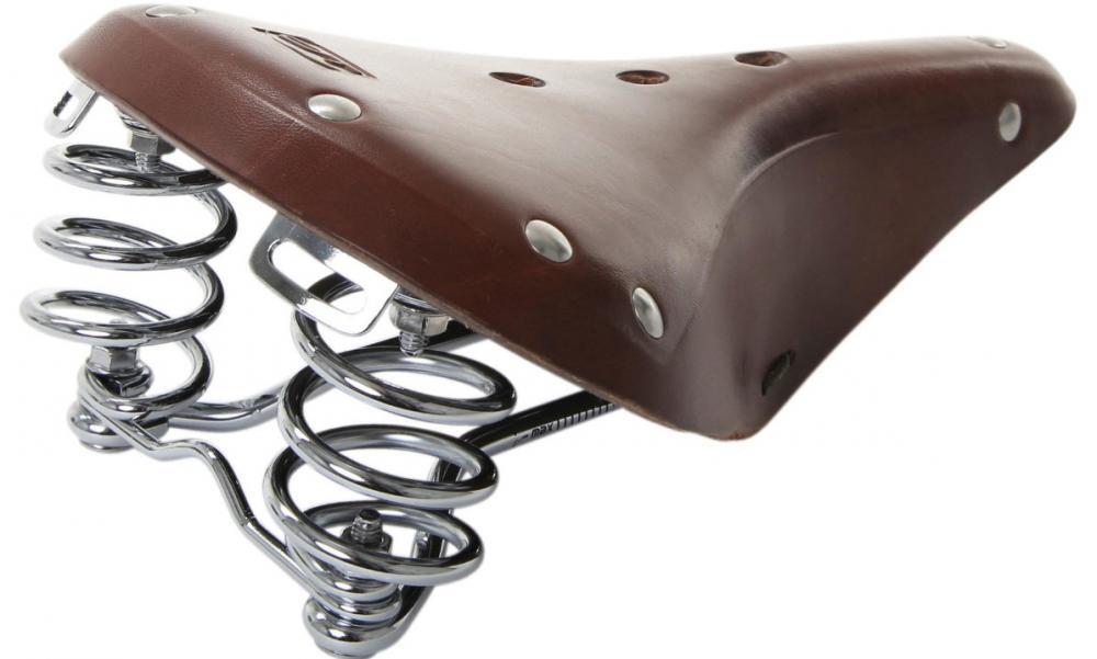 Siodło CONTEC Classic Exclusiv Trekking skórzane 280x170 mm unisex