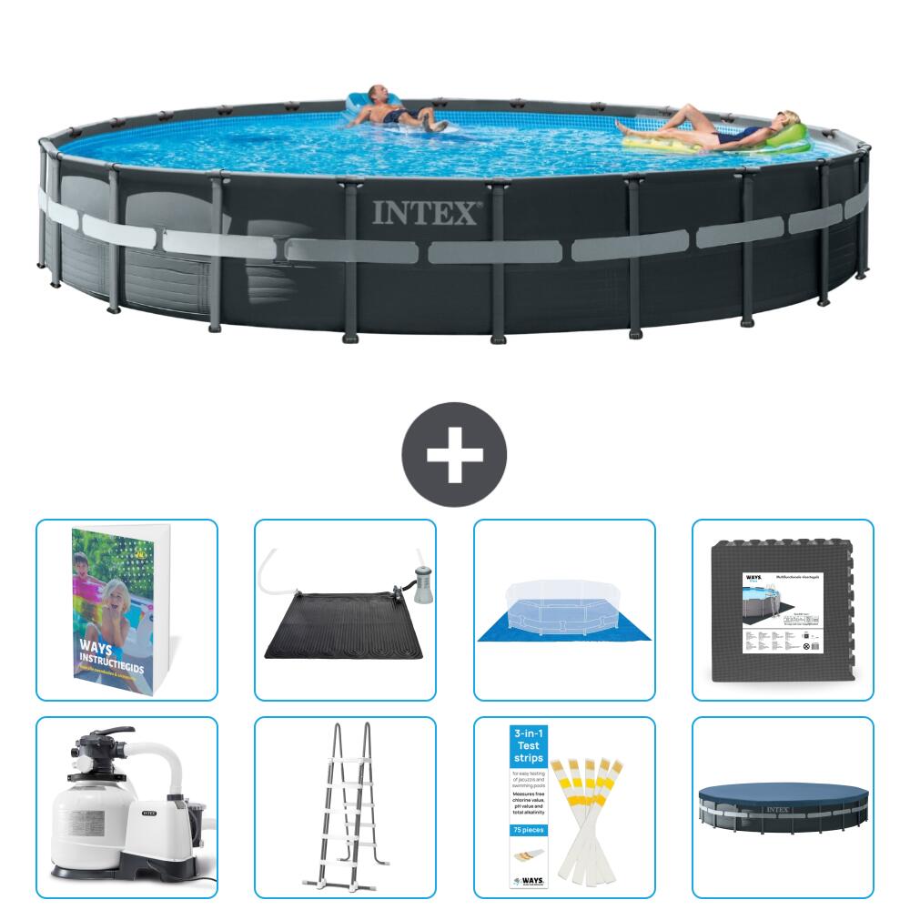 INTEX Basen Ultra XTR Okrągły - 732x132 cm - 9-częściowy S543