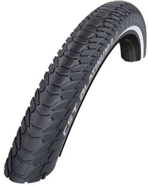 Opona Platinum E 28 X 2.20 / 55-622Mm - Czarna Z Odbiciem