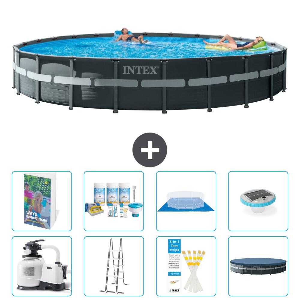 INTEX Basen Ultra XTR Okrągły - 732x132 cm - 9-częściowy S576