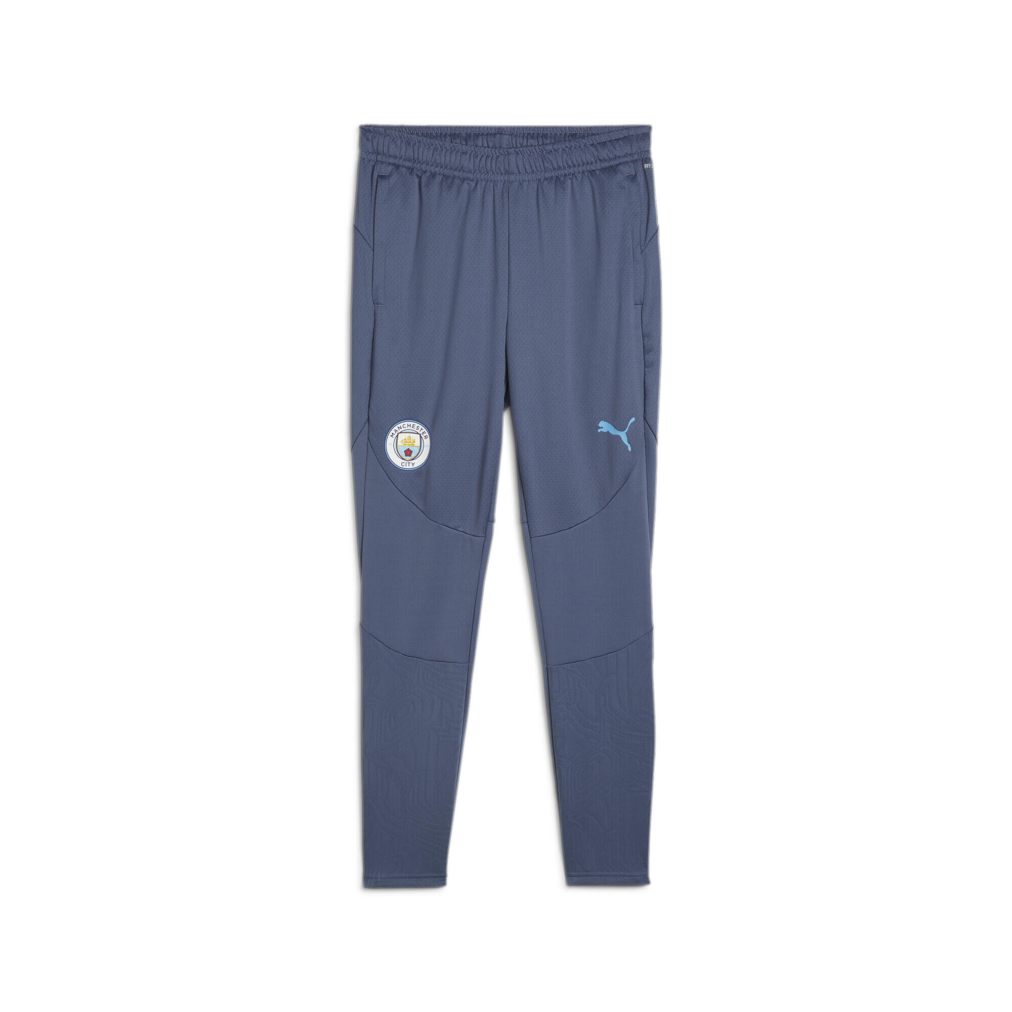 Męskie spodnie treningowe Manchester City PUMA Inky Blue Magic