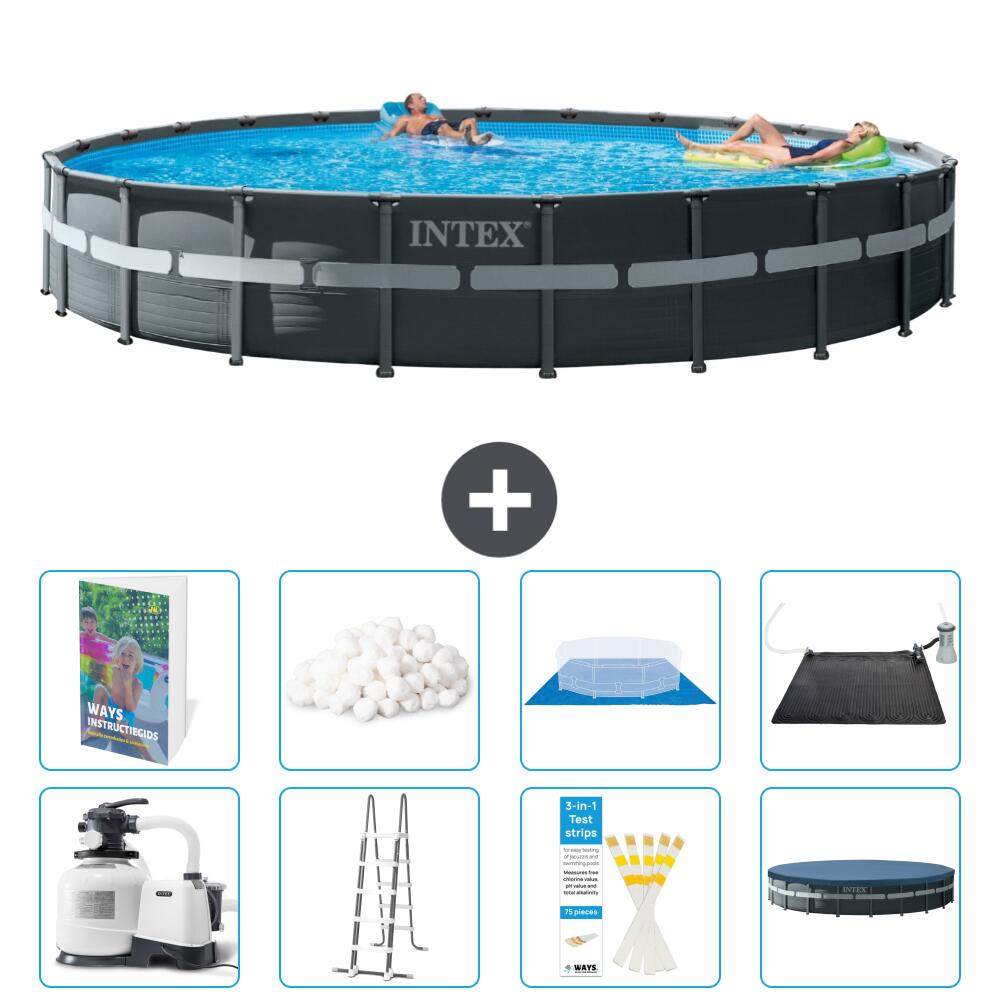 INTEX Basen Ultra XTR Okrągły - 732x132 cm - 9-częściowy S534