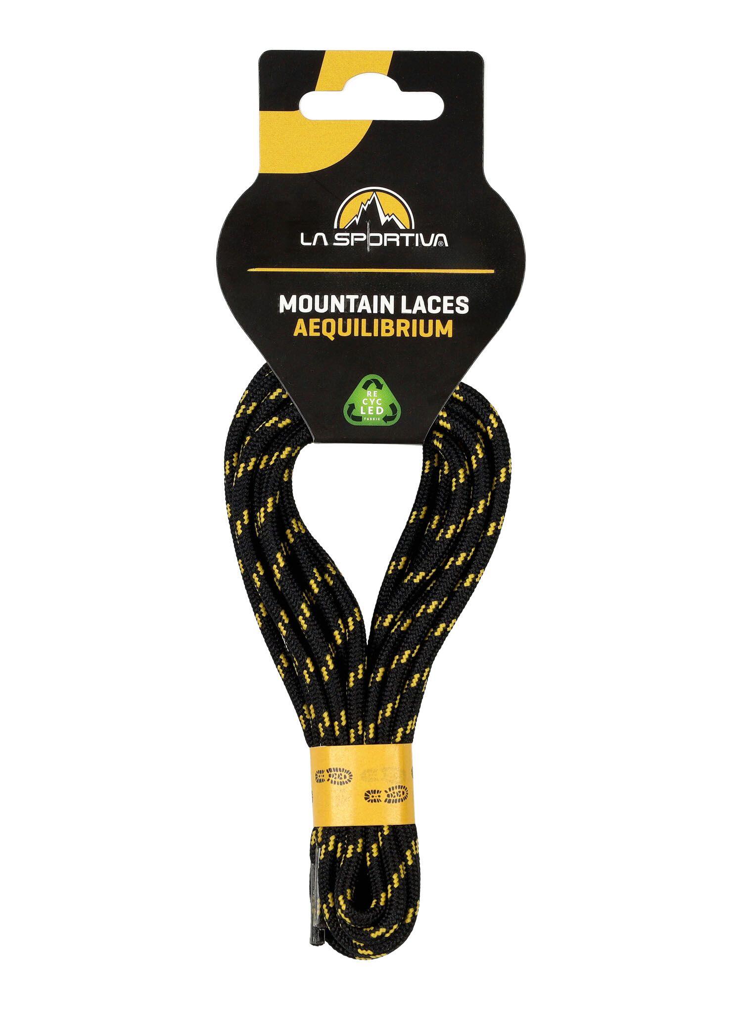 Sznurówki La Sportiva Lace Mountain Aequilibrium - black/yellow