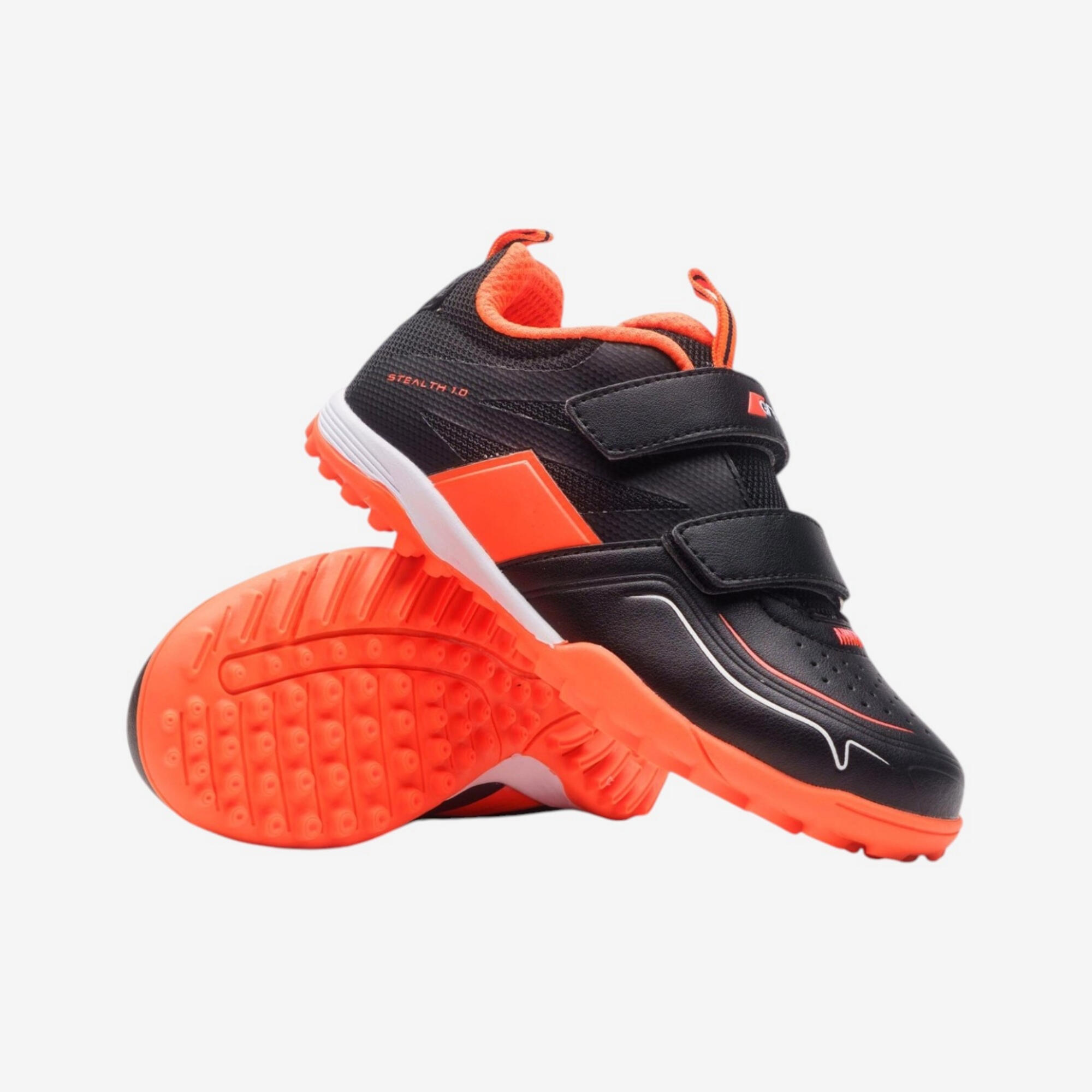 Buty do hokeja na trawie dla dzieci Grays Stealth 1.0 na rzepy