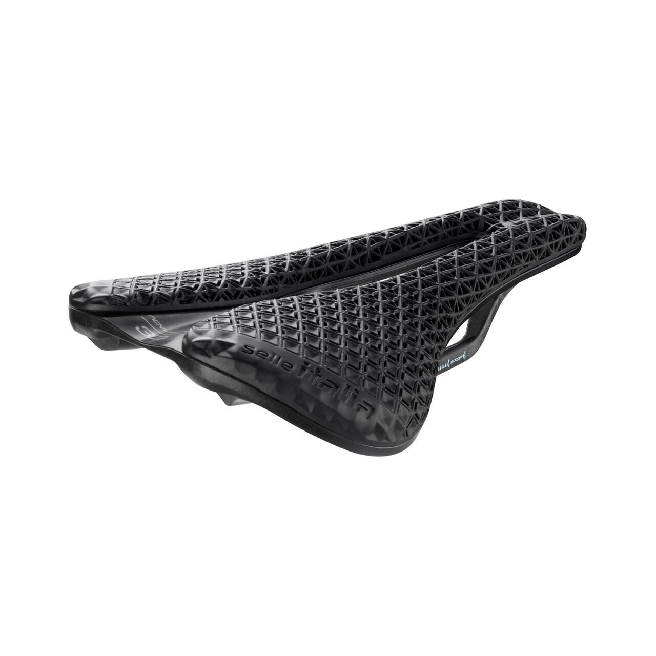 Siodło NOVUS Boost EVO Kit Carbonio Superflow 3D czarne