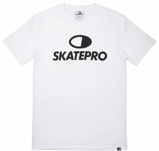 Odzież T-shirts unisex SkatePro Koszulka - S - White