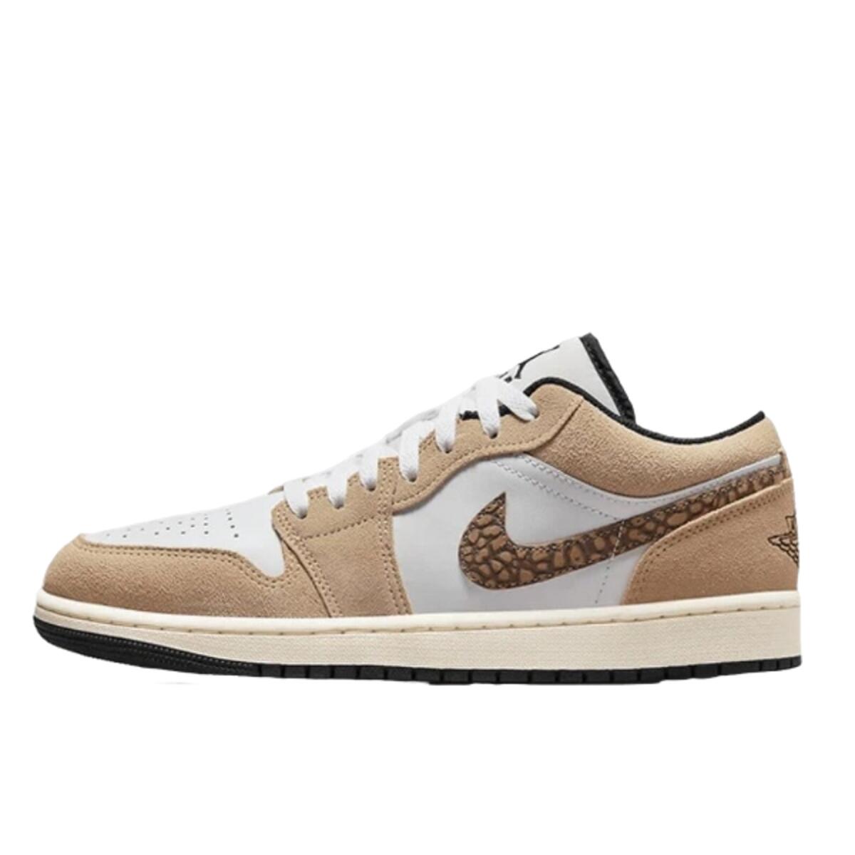 Buty do chodzenia dla dorosłych Air Jordan 1 Low SE Brown Elephant