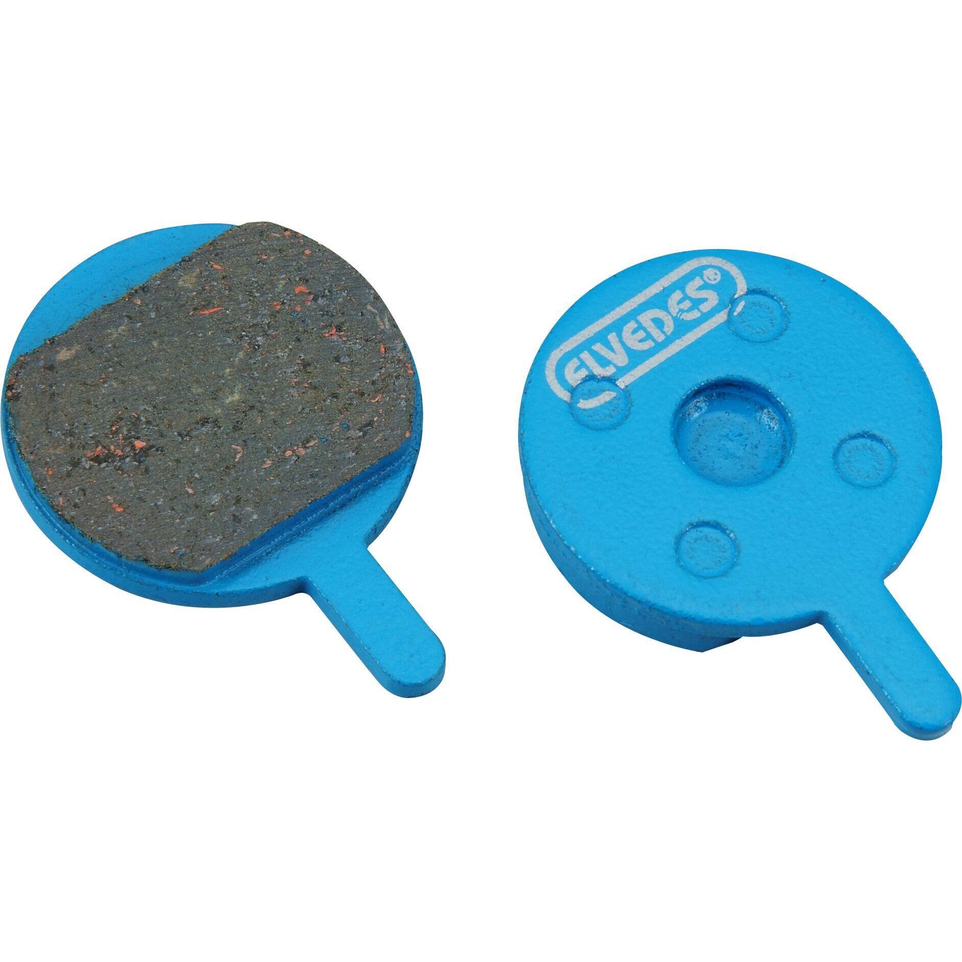 Para ekologicznych rowerowych klocków hamulcowych Elvedes Promax DSK-400 DSK-60