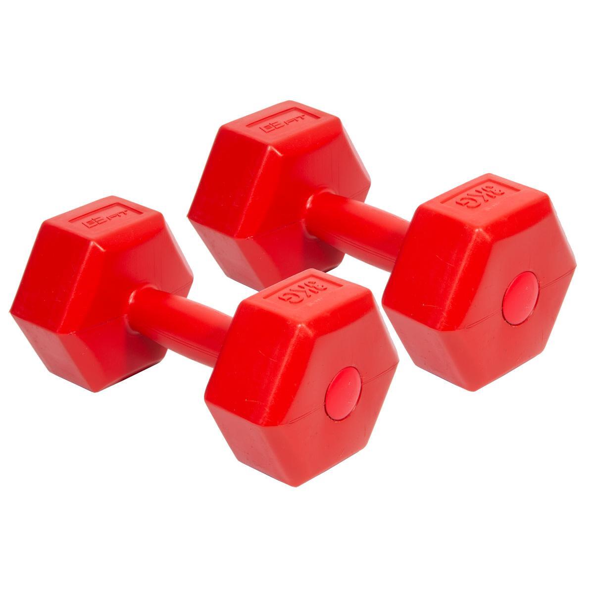 Hantle kompozytowe Enero Fit 2x3 kg