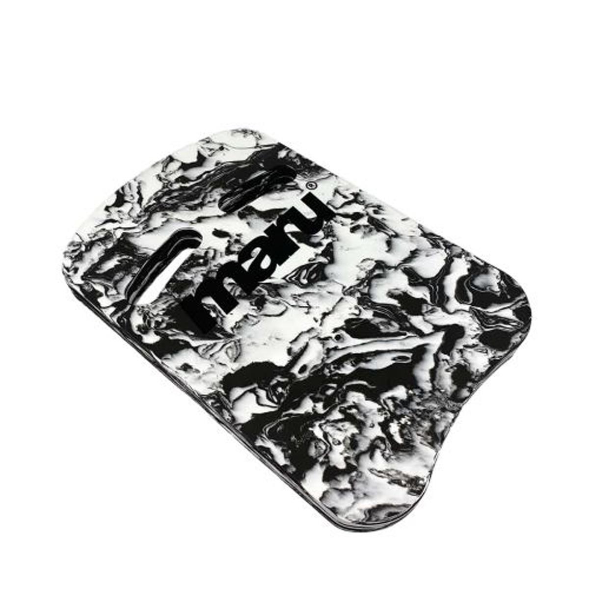 Maru Swirl Two Grip Fitness Kickboard - Black/White
