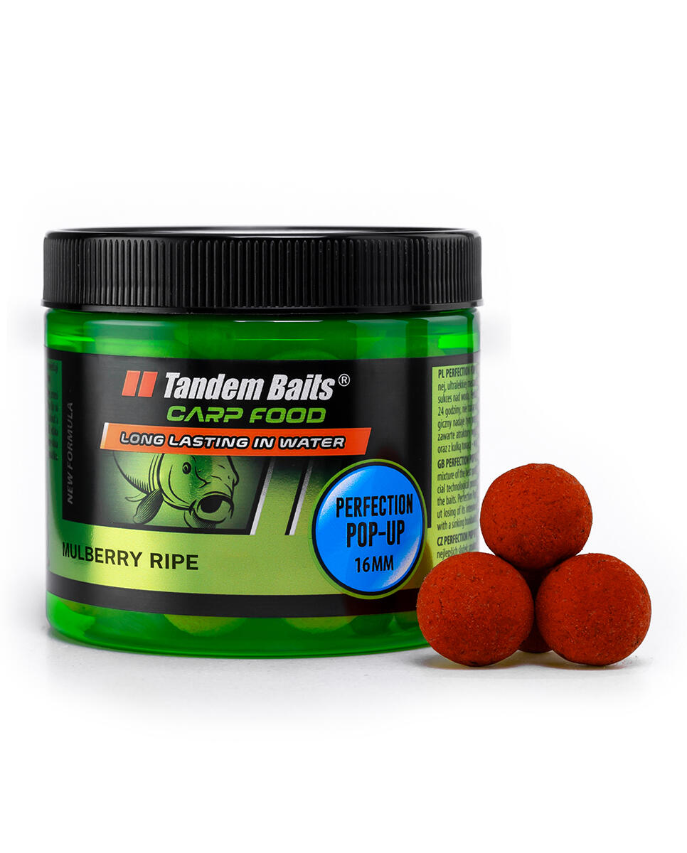 Kulki pływające Carp Food Perfection Pop-Up 16mm/70g Dojrzała Morwa