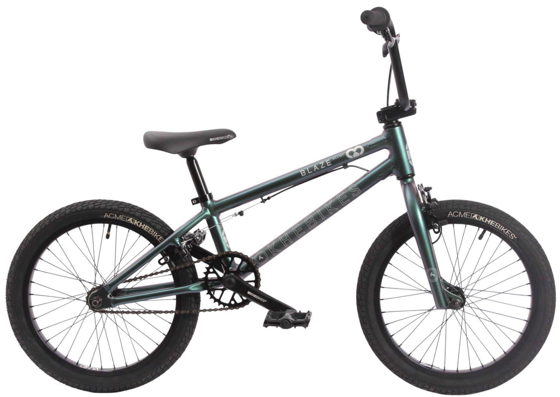 BMX dzieci alu BLAZE AL zielony 18 cali 9,3kg lekki wytrzymały