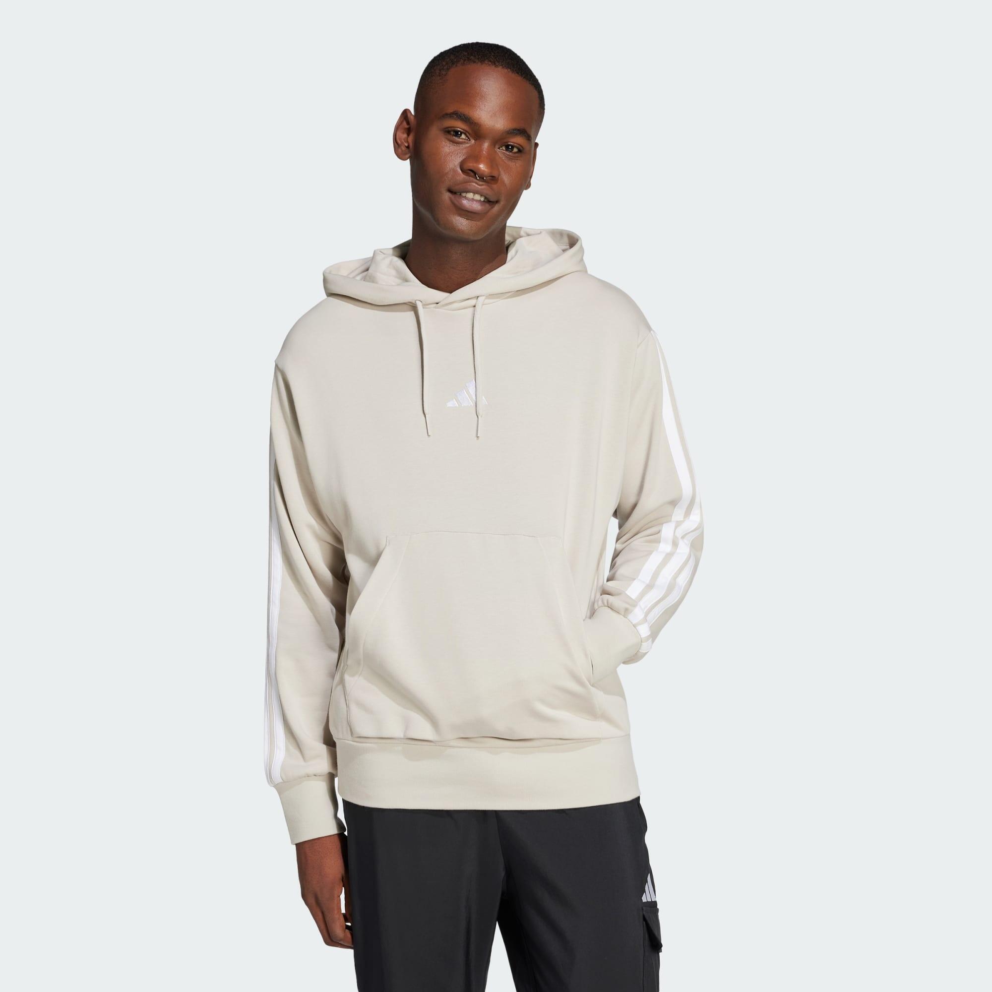 Bluza z kapturem Essentials 3-Stripes French Terry