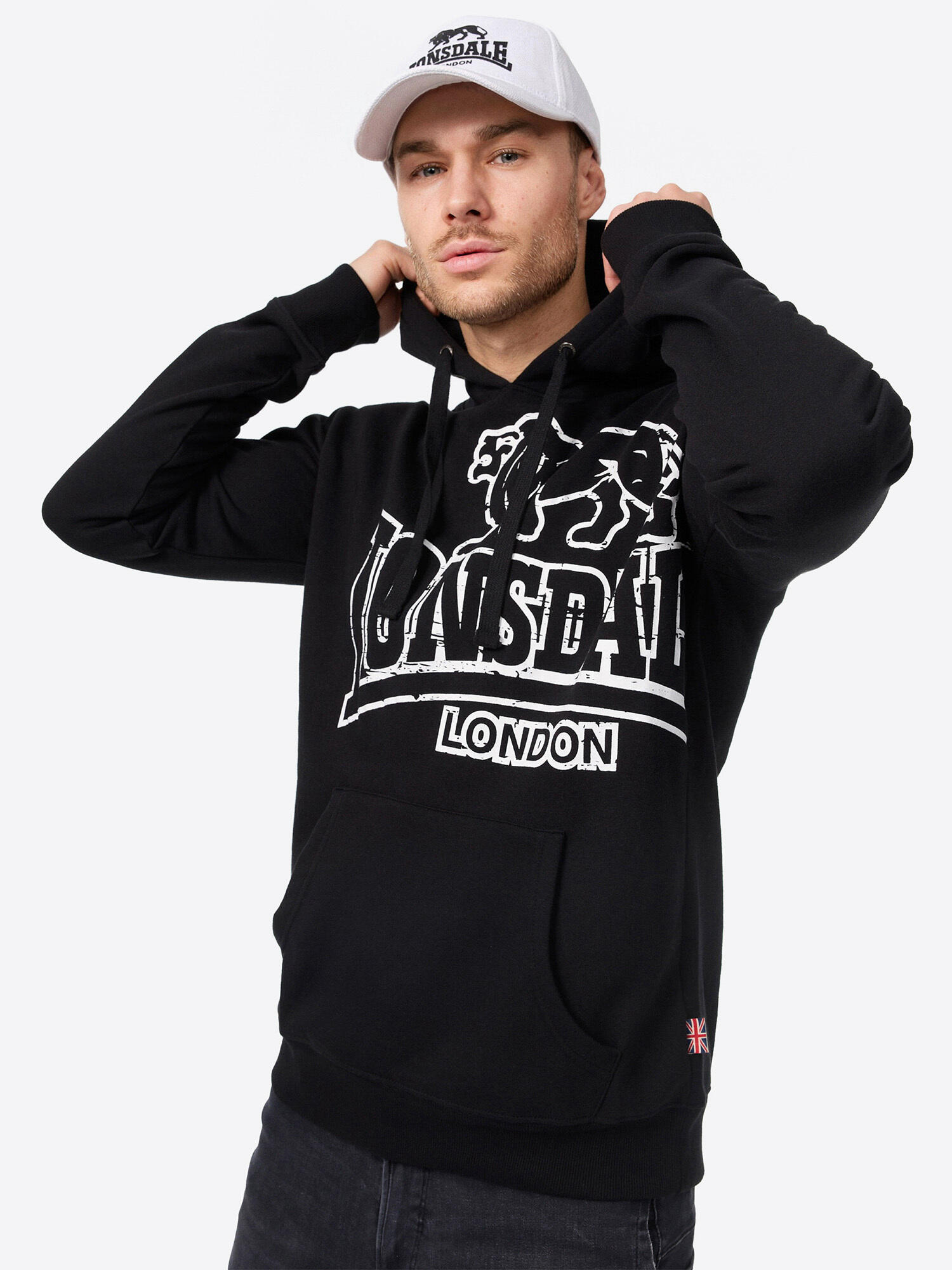 Bluza z kapturem Lonsdale Tadley