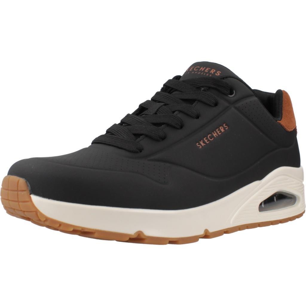 Buty SKECHERS UNO - SUITED ON AIR Czarny
