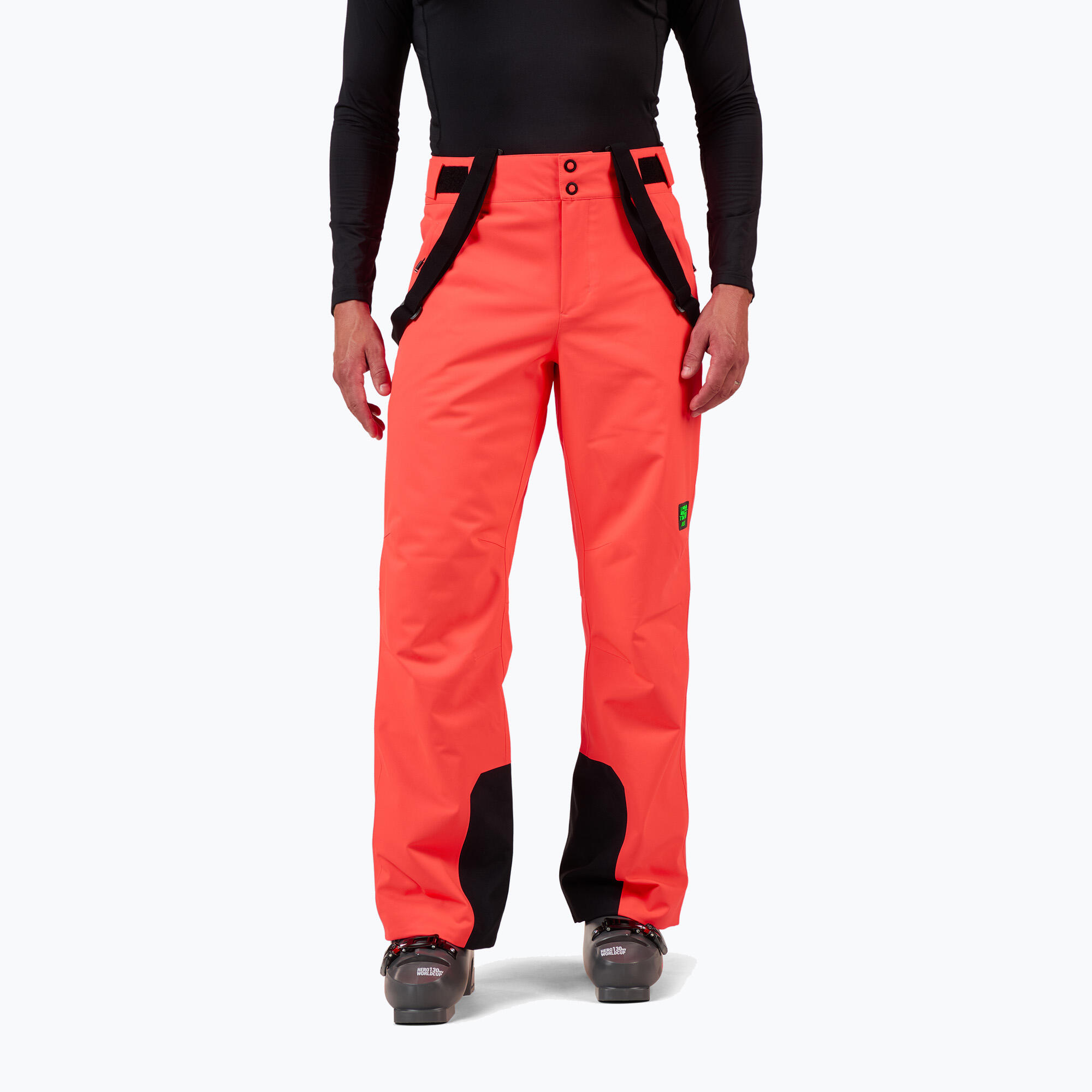 Spodnie narciarskie Rossignol Hero Insulated Ski Pant Neon Red - L