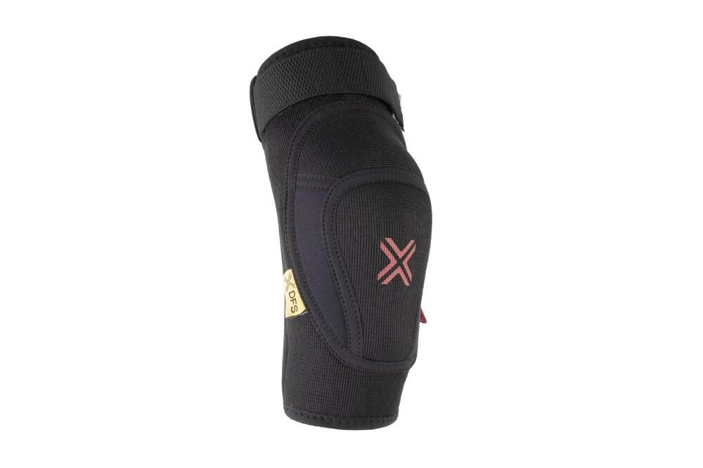 Ochraniacz na łokieć Fuse Delta BMX dla dorosłych, czarno-czerwony, XXL