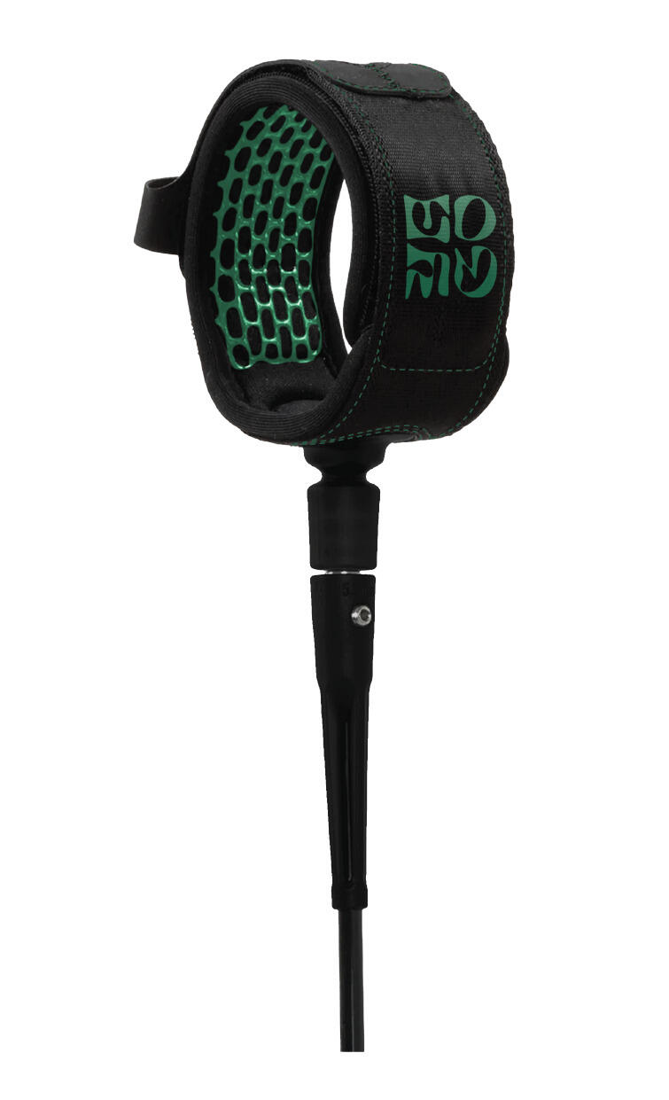 Leash Yago Dora All Round Essential - 6'0 - Noir Vert