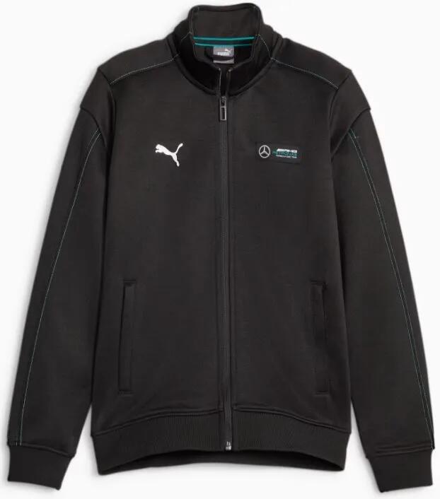Kurtka dziecięca Mercedes Jr Mapf1 Ls Mt7 Track Jacket czarna