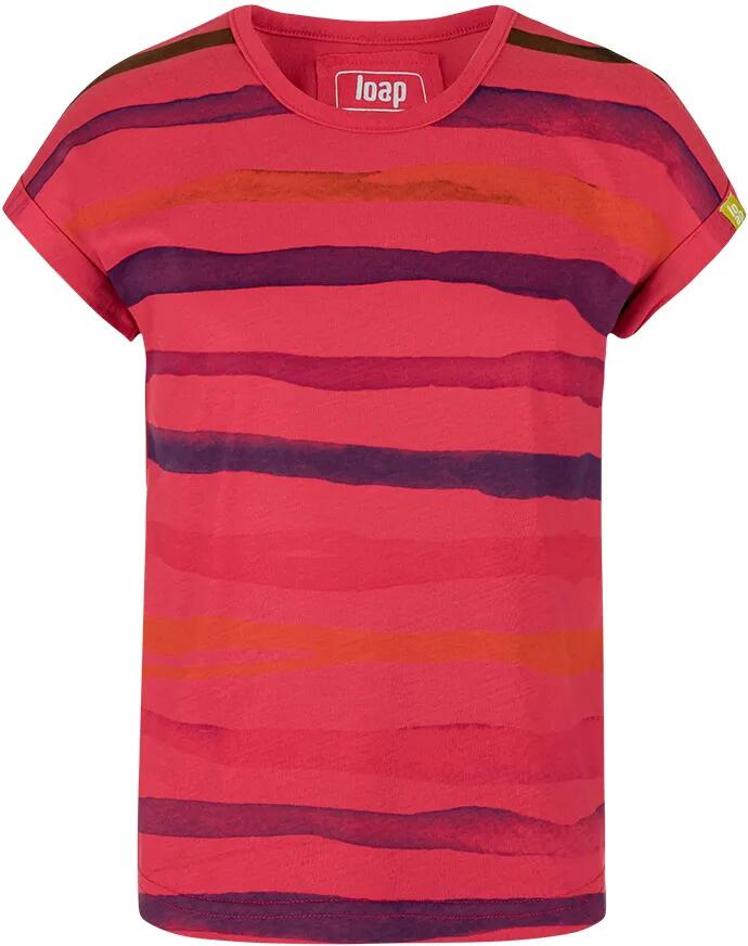 T-shirt dziecięcy Loap Ajsi czerwony