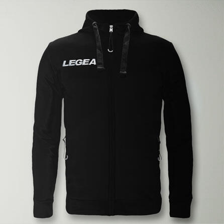 Bluza Junior Sarajevo Full Zip do biegania czarna