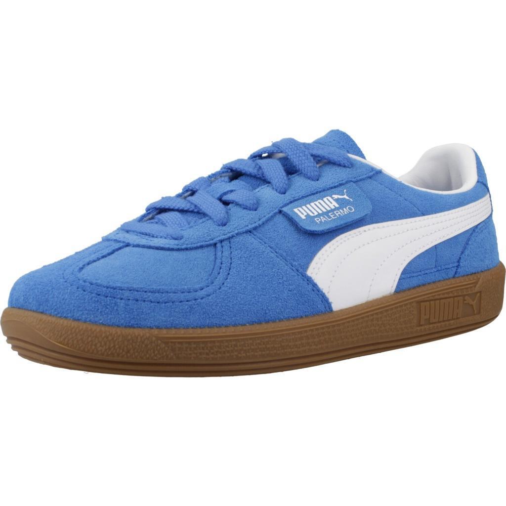 Buty PUMA YELLOW PALERMO JR Niebieski
