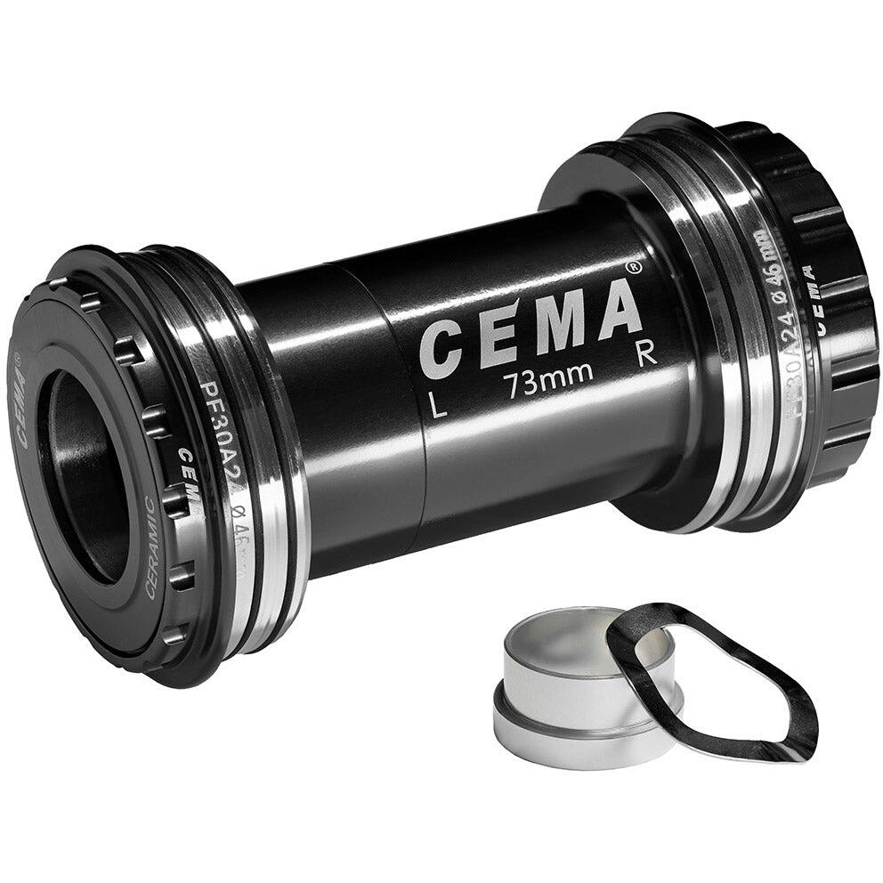 Cema suport PF30A Cannondale Asymmetric Interlock czarny