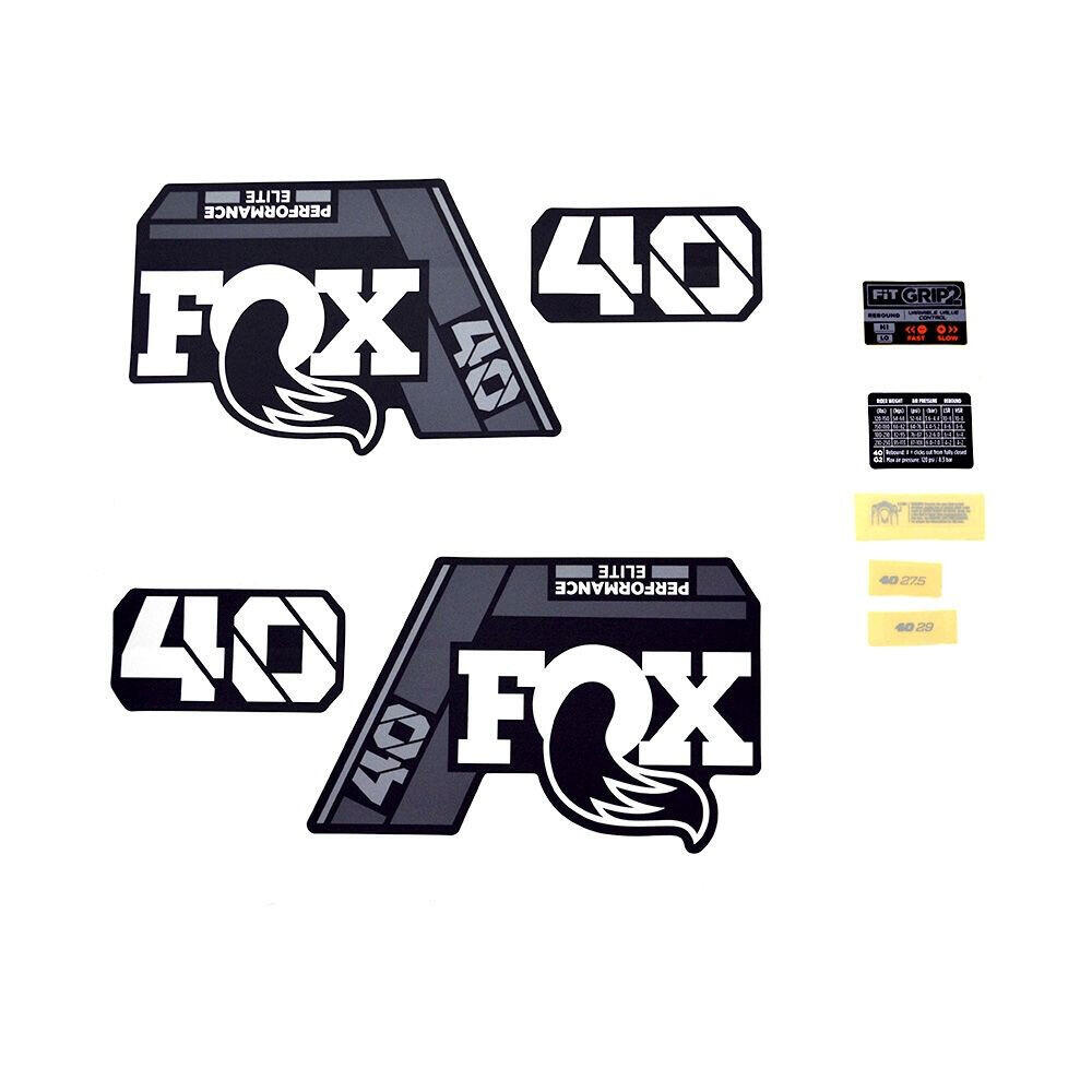 Naklejki Fox Factory 2018, 40, P-Se