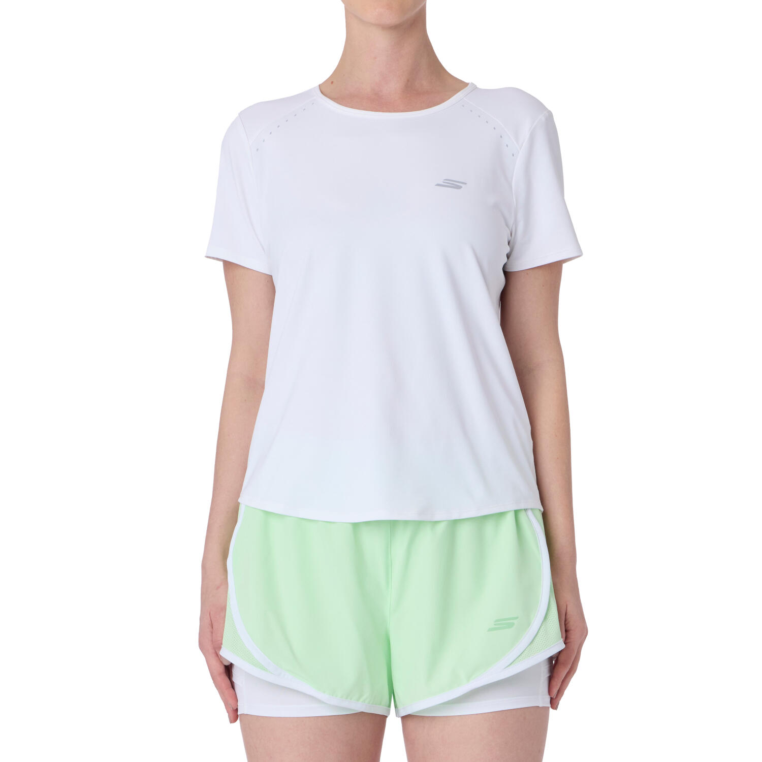 T-shirt sportowy z krótkim rękawem damski Stride Performance Tee