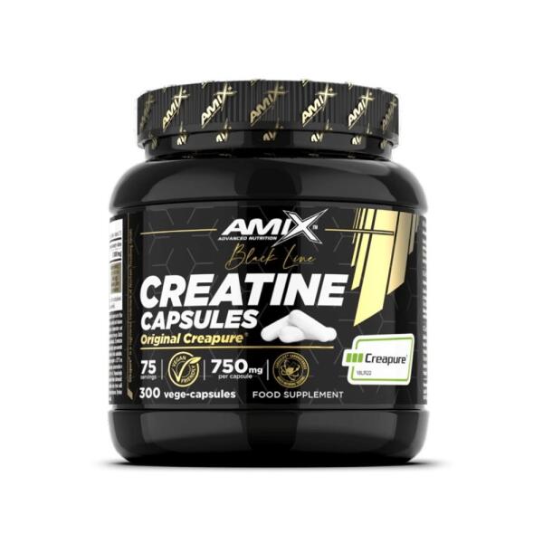 Kapsułki z kreatyną (Creapure®) – 300 kapsułek roślinnych Amix Nutrition