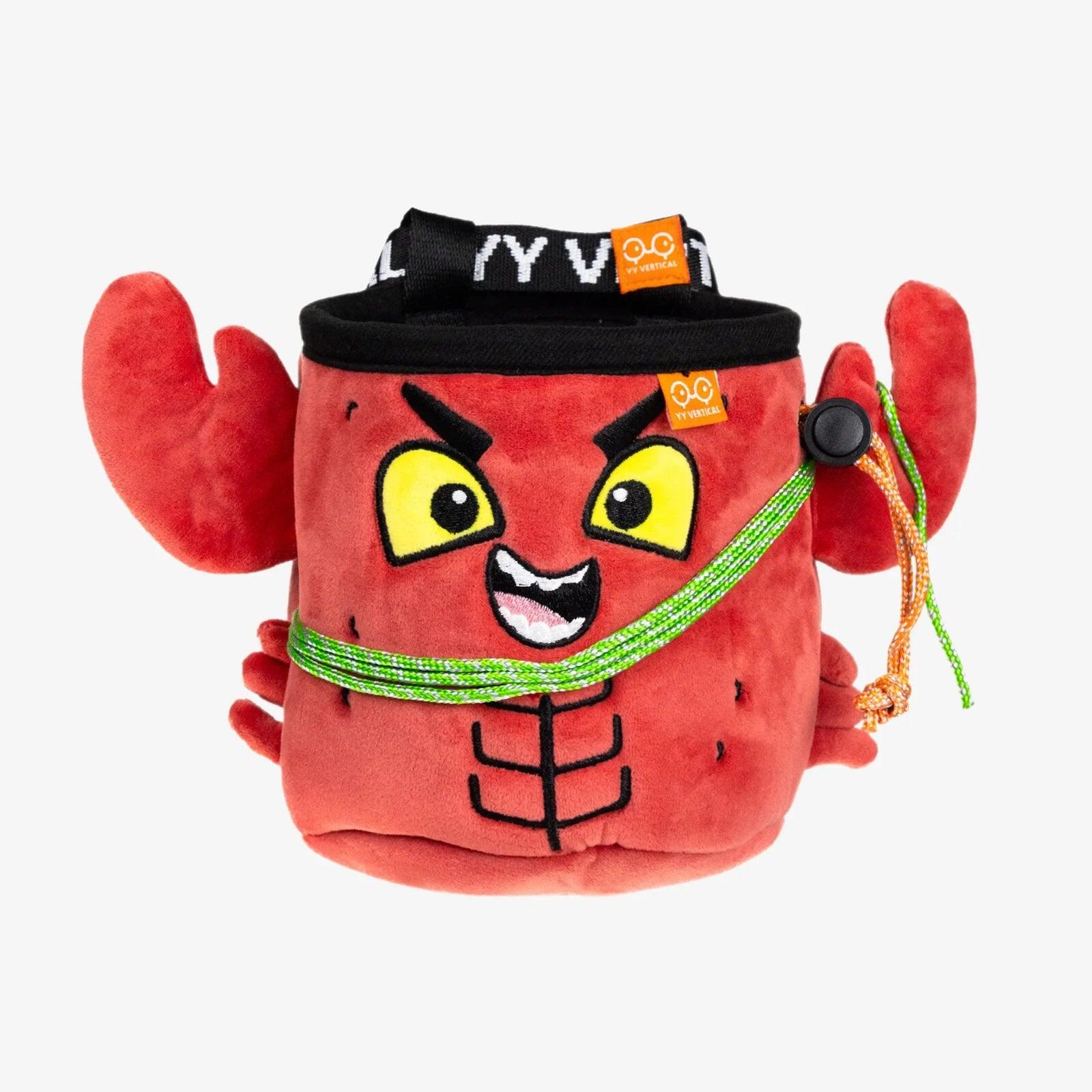Woreczek na magnezję Y&Y Vertical Chalk Bag - lobster