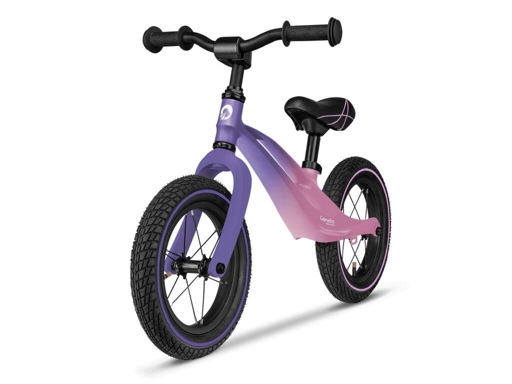 Rowerek biegowy dzieciecy Lionelo Bart Air Pink Violet