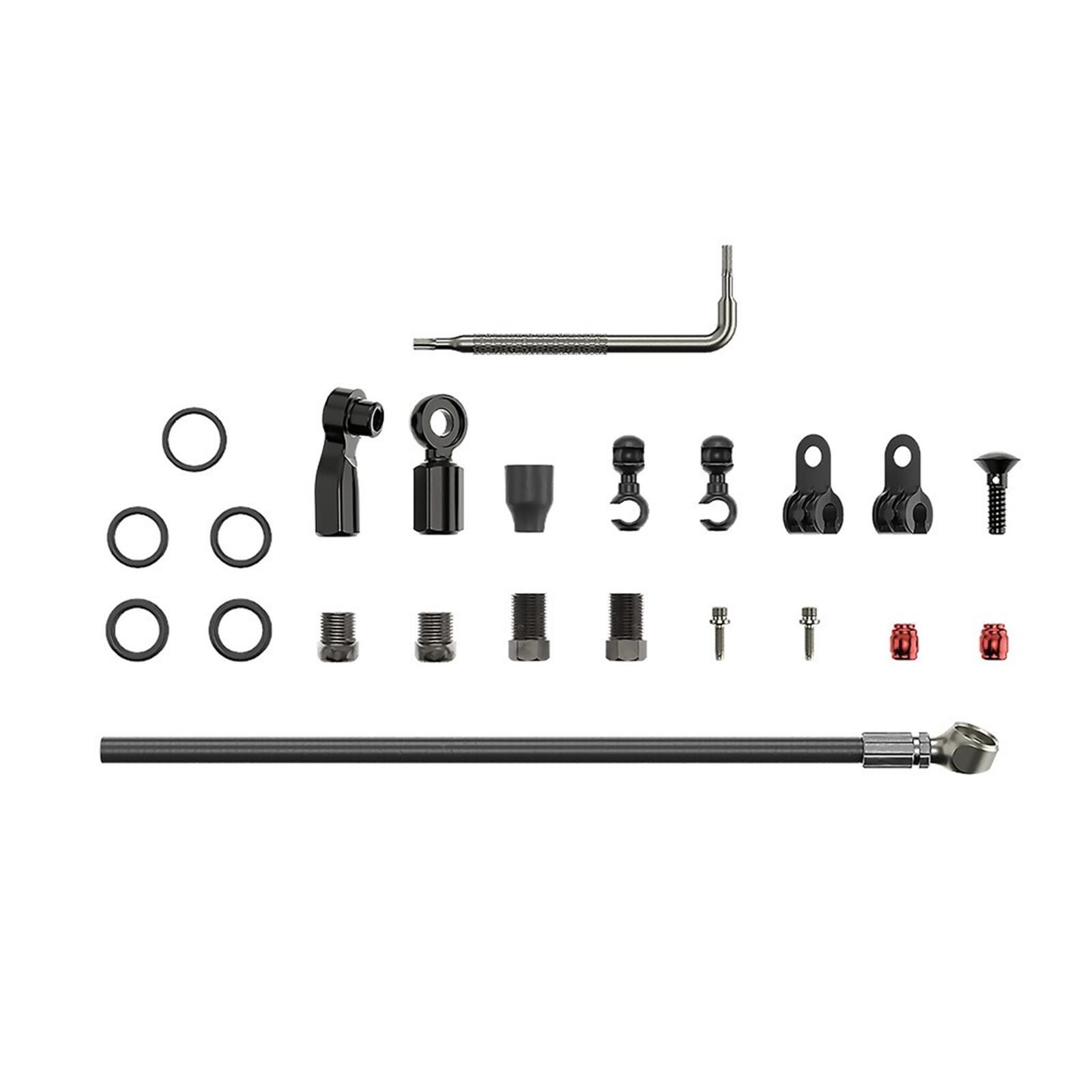 Zestaw węży hydraulicznych - stożkowe banjo Sram