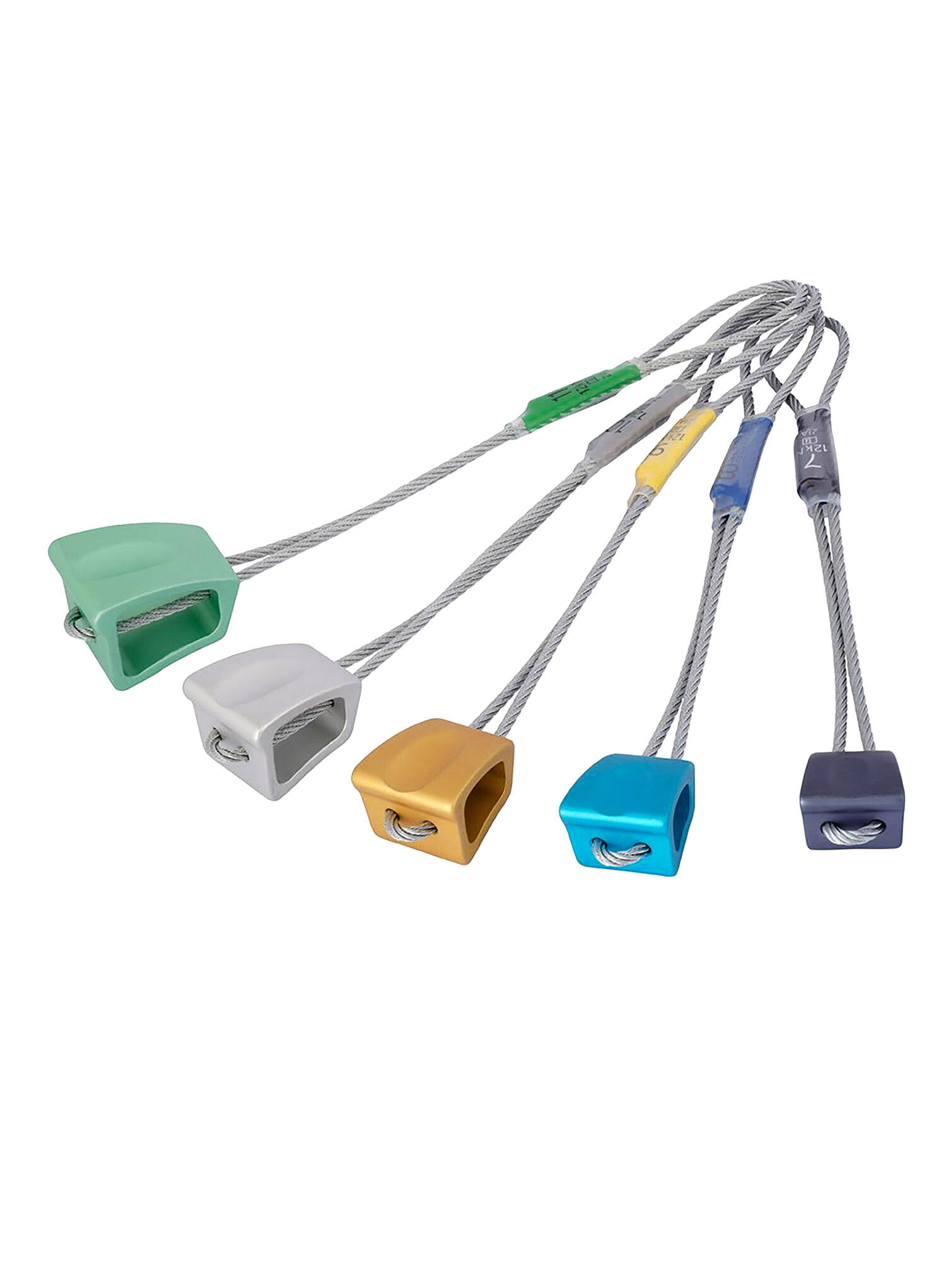 Kości wspinaczkowe DMM Wallnut Set 7-11