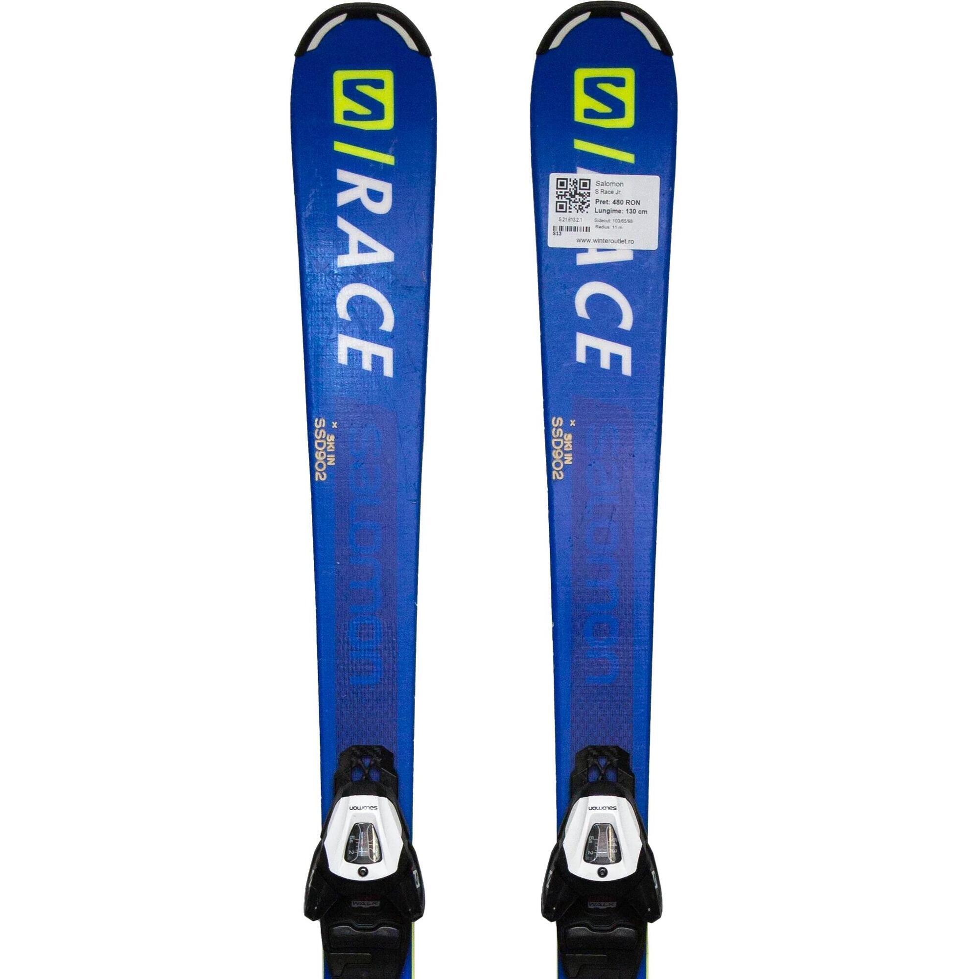 Second Life- Narty SALOMON S Race Jr.  120 cm - Stan bardzo dobry