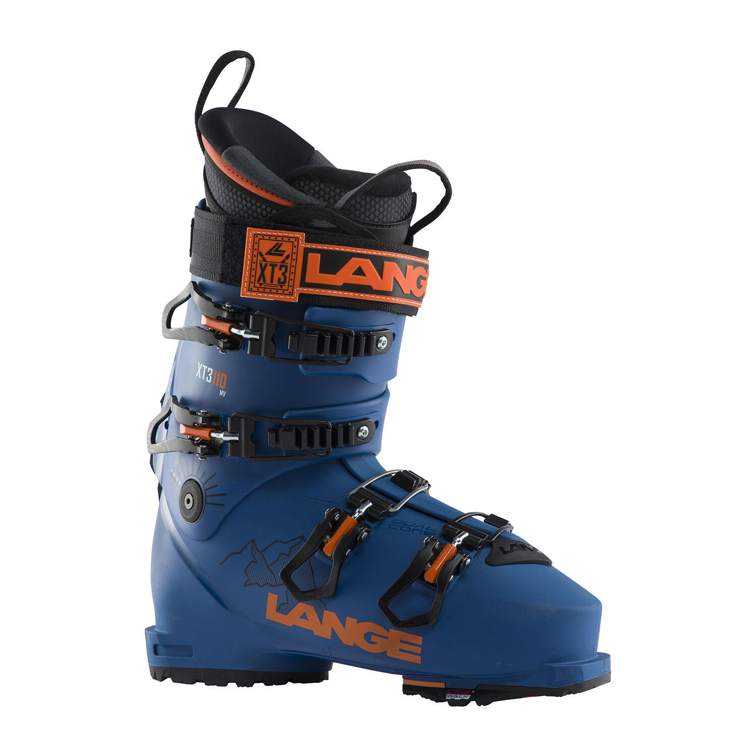 Buty narciarskie Lange XT3 110 MV Gripwalk No Pin Niebieskie