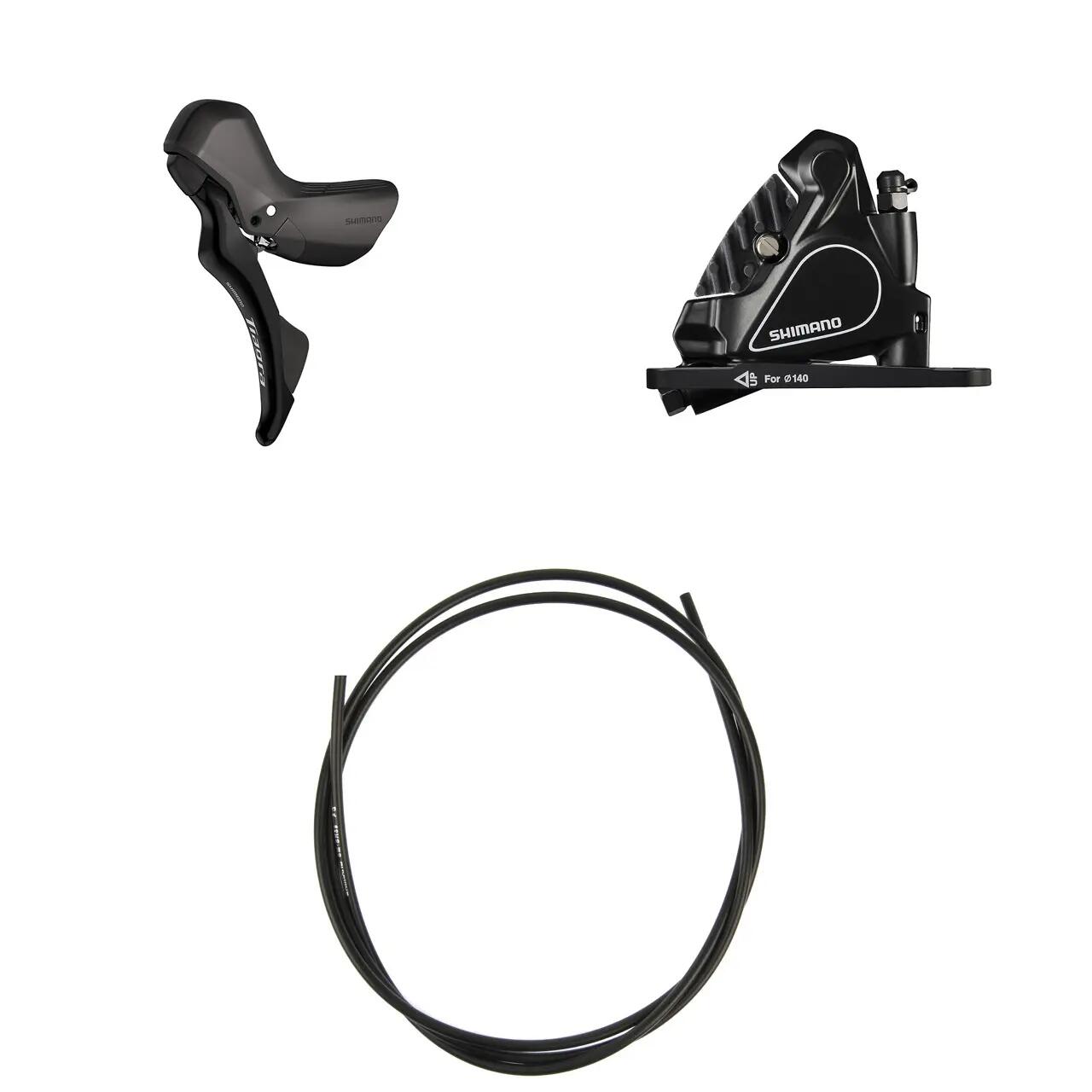 Zestaw hamulców tarczowych hydraulicznych Shimano Tiagra