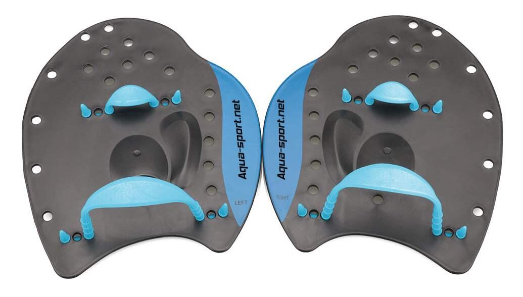 Wiosełka treningowe pływackie wody pływania basen Aqua-Sport Swim Paddle PRO