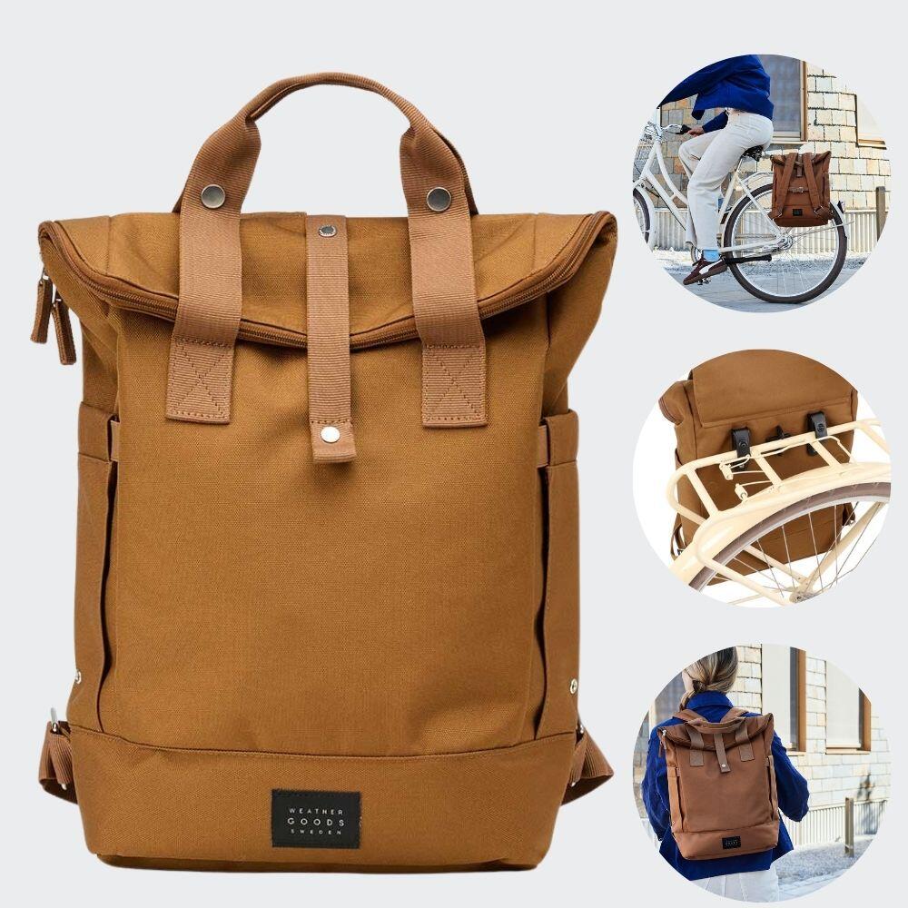 Weathergoods Sweden CITY Bikepack Toffee