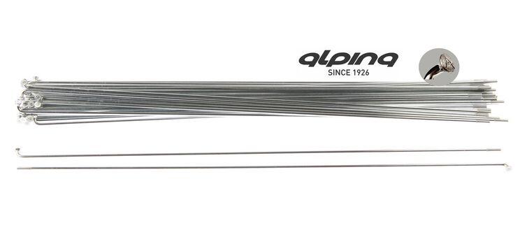 Alpina szprycha 14-205 mm Ø2,00 mm cynk/srebro (18 szt.)