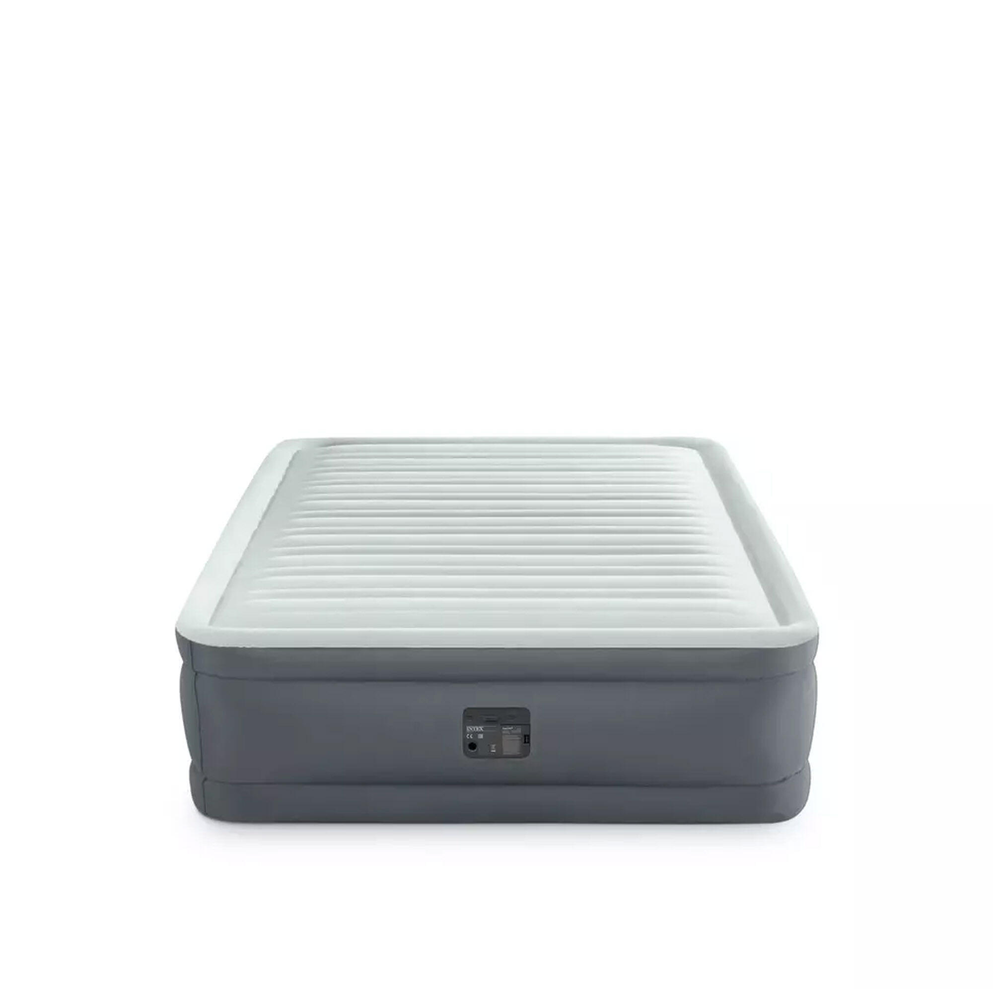 Materac dmuchany z wbudowaną pompką elektryczną Intex 191 x 137 x 46 cm